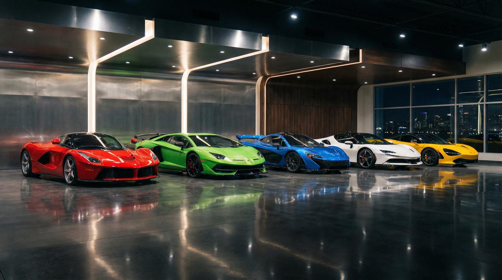 91跑车视频-超跑车库巡礼